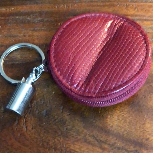 Penhaligons leather key chain with coin purse - Picture 2 of 4